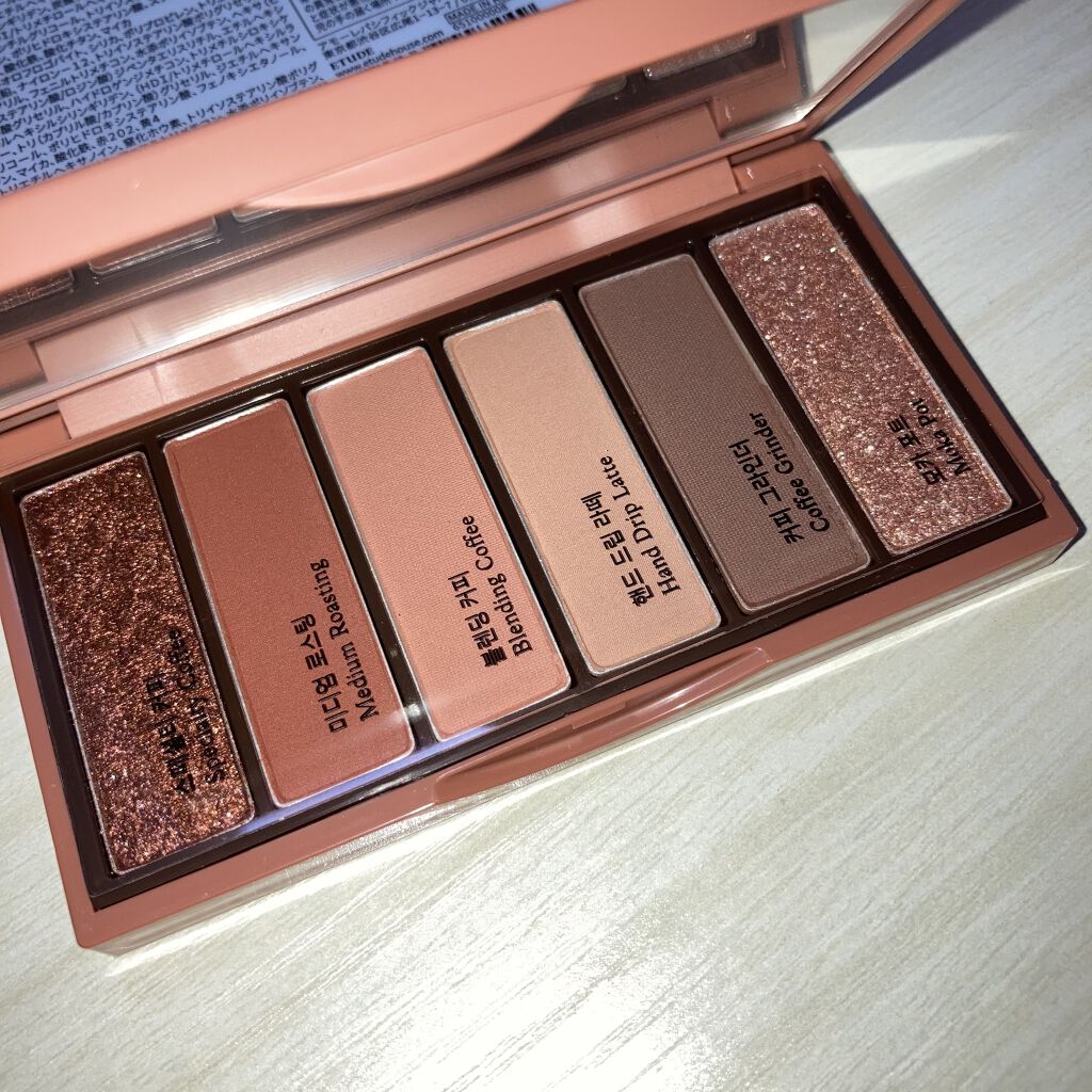 プレイカラーアイズミニ コーヒーブリュー/ETUDE/アイシャドウパレットを使ったクチコミ（3枚目）