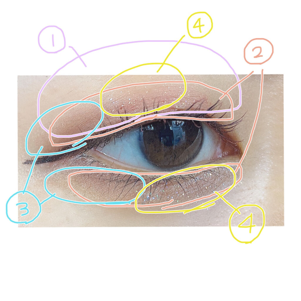 3CE アイスイッチ/3CE/グリッターを使ったクチコミ（3枚目）