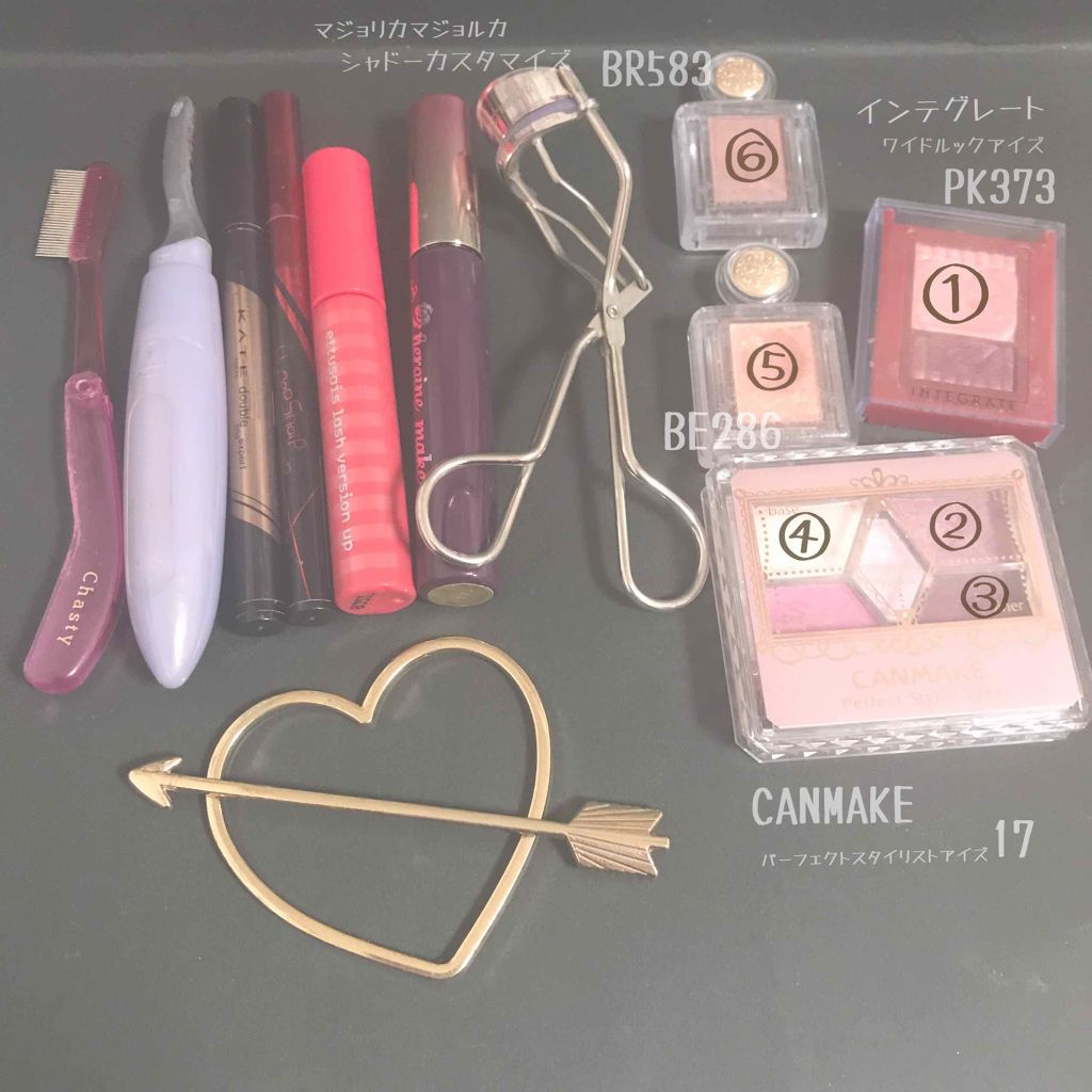 ワイドルックアイズ/インテグレート/アイシャドウパレットを使ったクチコミ（2枚目）