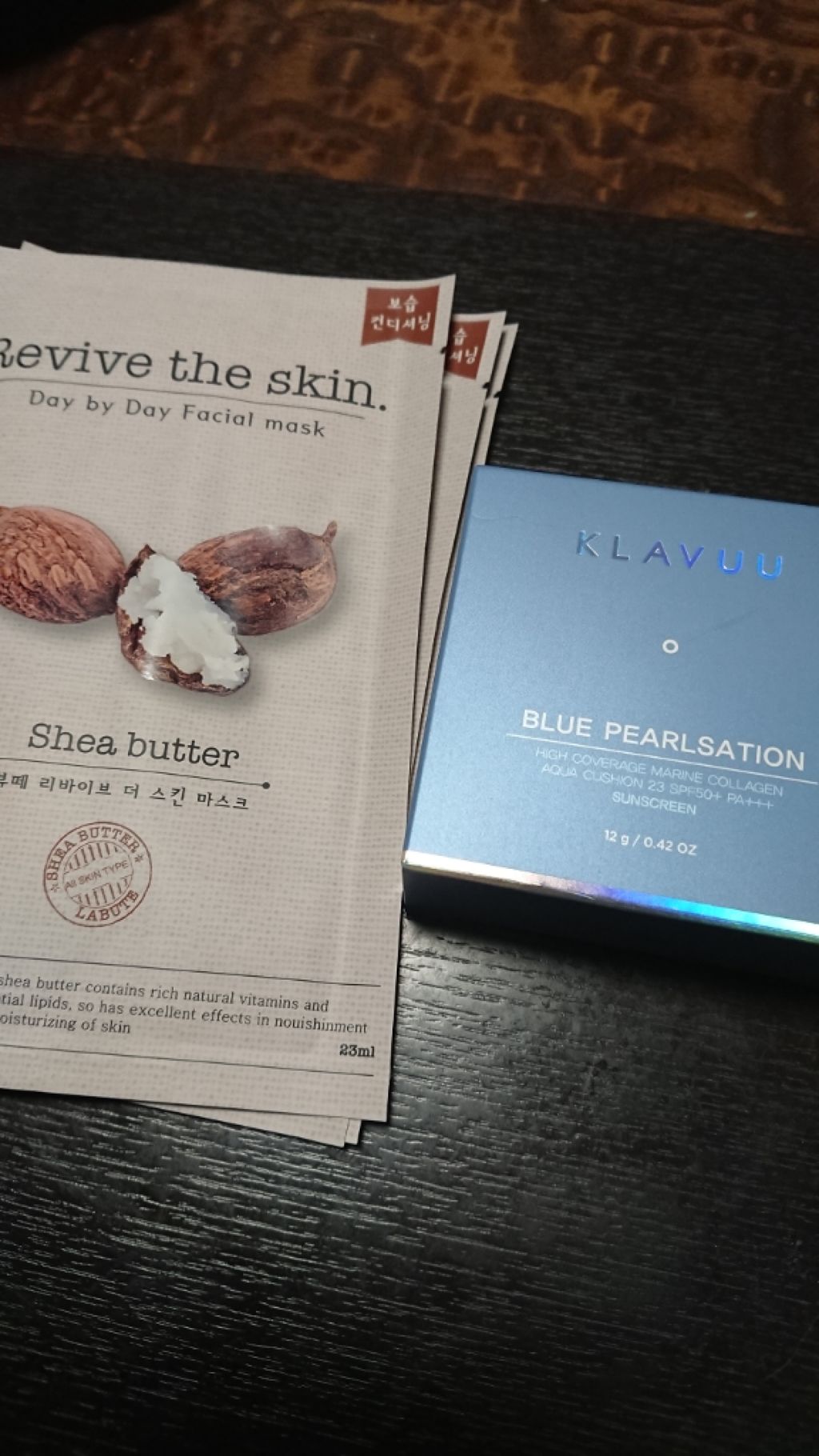 ブルーパールマリンコラーゲンアクアクッション/KLAVUU/クッションファンデーションを使ったクチコミ（1枚目）