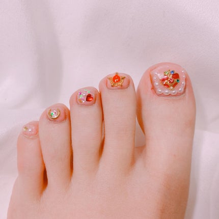 カラフルネイルズ/キャンメイク/マニキュアを使ったクチコミ(4枚目)