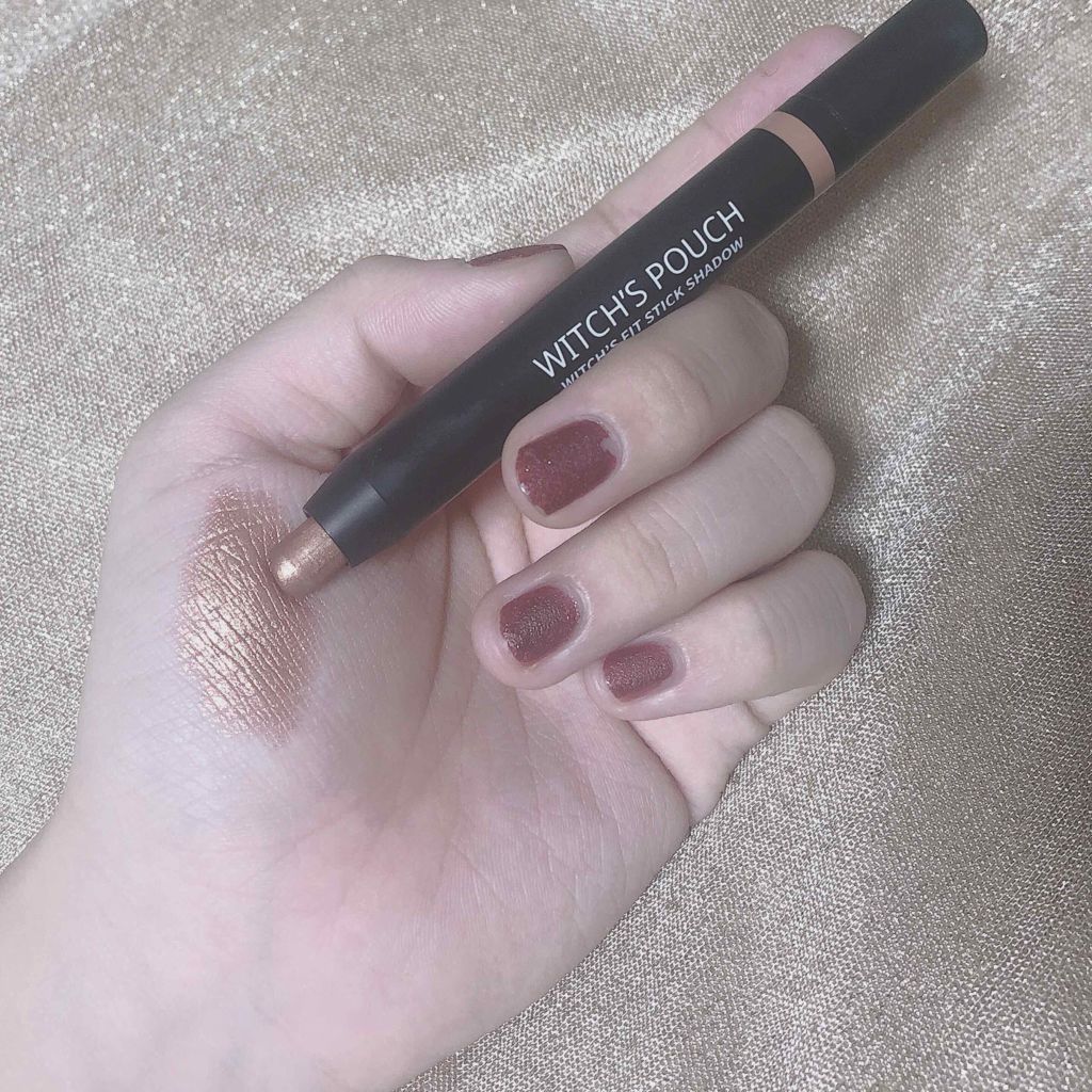 ウィッチズ フィットスティックシャドウ/Witch's Pouch/スティックアイシャドウを使ったクチコミ（3枚目）