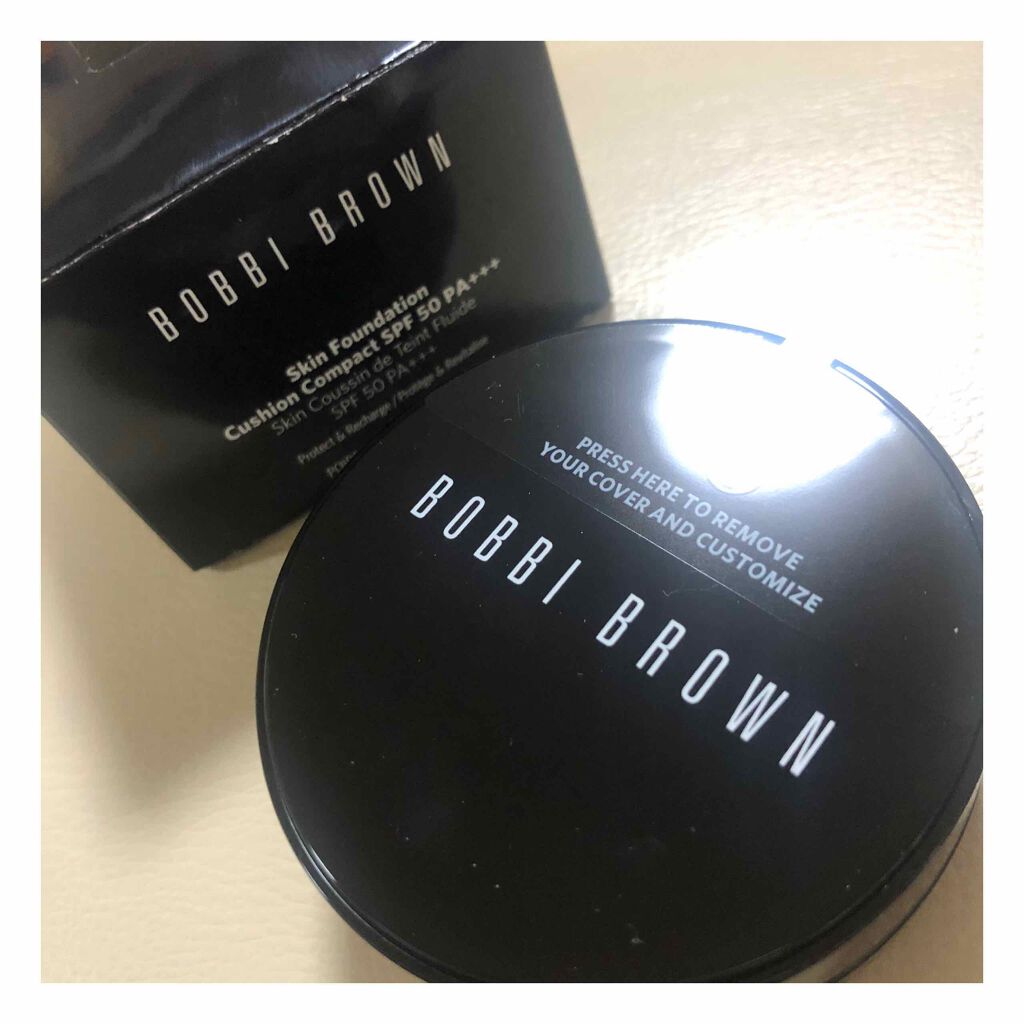 スキン ファンデーション クッション コンパクト SPF50(PA+++)/BOBBI BROWN/クッションファンデーションを使ったクチコミ（1枚目）