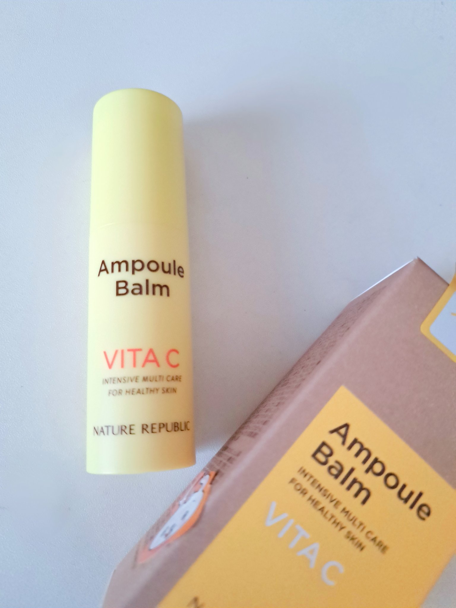 スティック美容液（レモン）/ネイチャーリパブリック/フェイスバームを使ったクチコミ（1枚目）