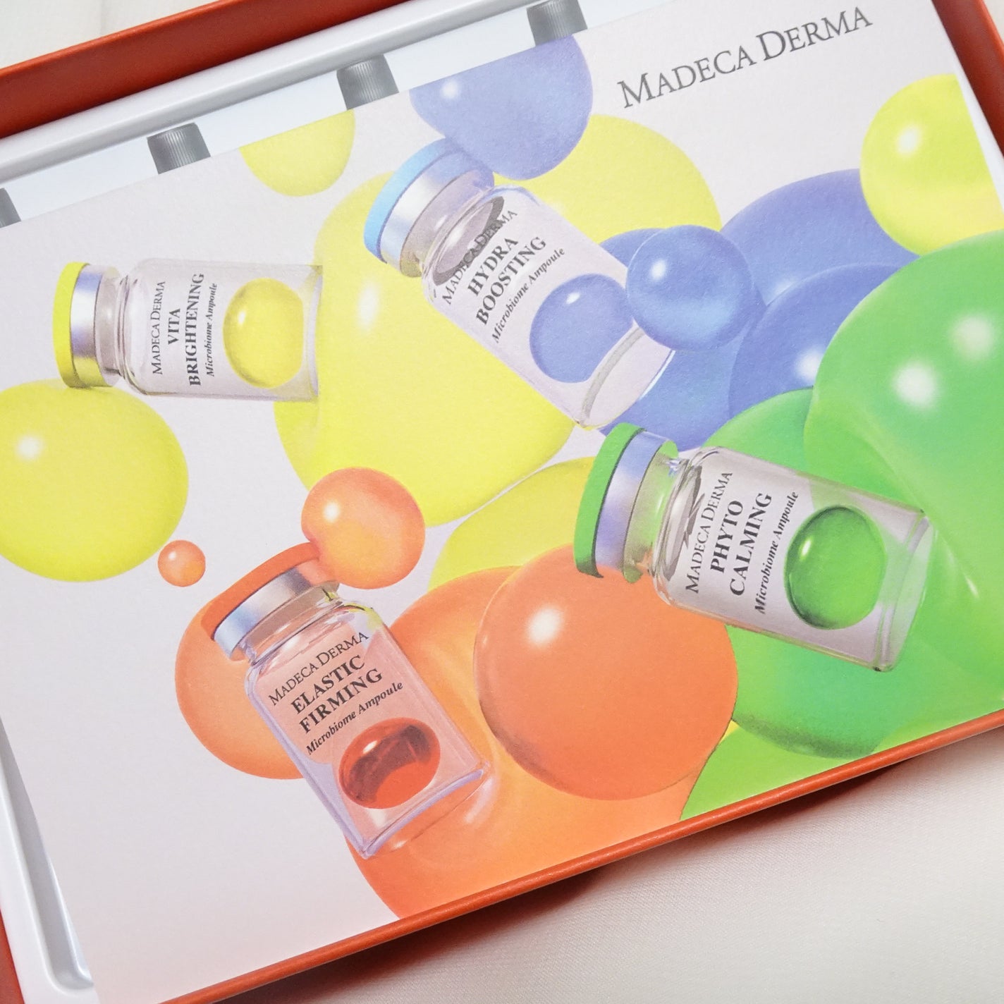 エラスティックファーミング マイクロバイオームアンプル/マデカダーマ/美容液を使ったクチコミ(5枚目)