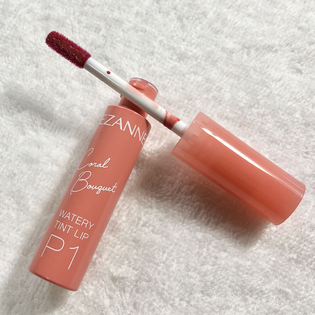 ウォータリーティントリップ/CEZANNE/リップティントを使ったクチコミ（2枚目）