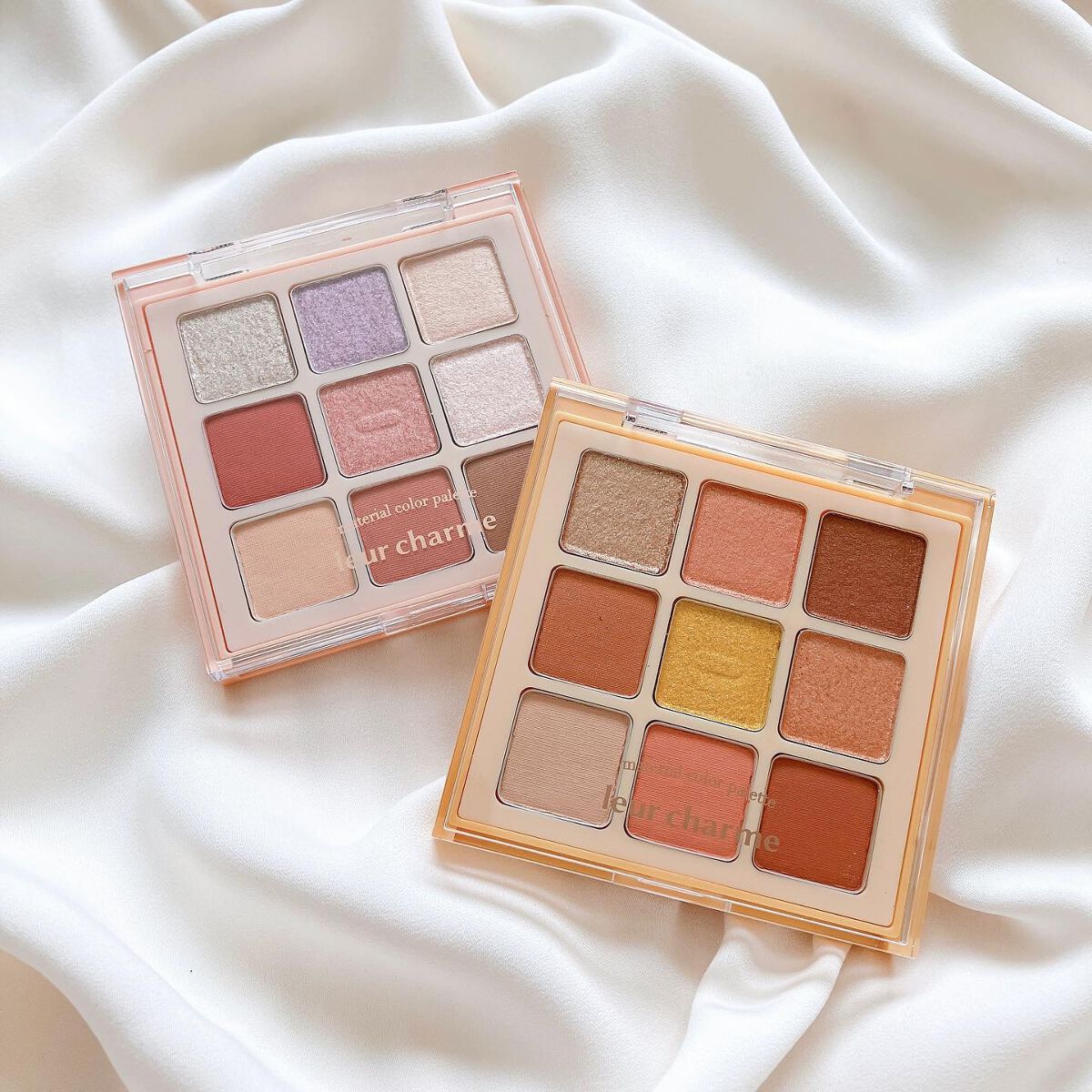 マテリアルカラーパレット/leur charme/アイシャドウパレットを使ったクチコミ（1枚目）
