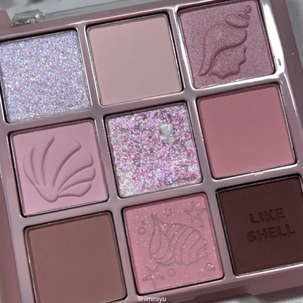 マイフェイブムードアイパレット 9カラー/HOLIKA HOLIKA/アイシャドウパレットを使ったクチコミ(6枚目)