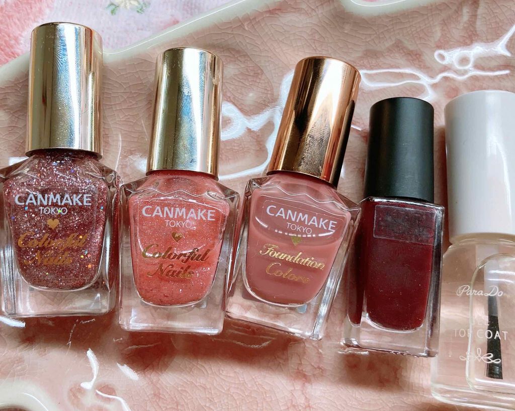 カラフルネイルズ/キャンメイク/マニキュアを使ったクチコミ（1枚目）