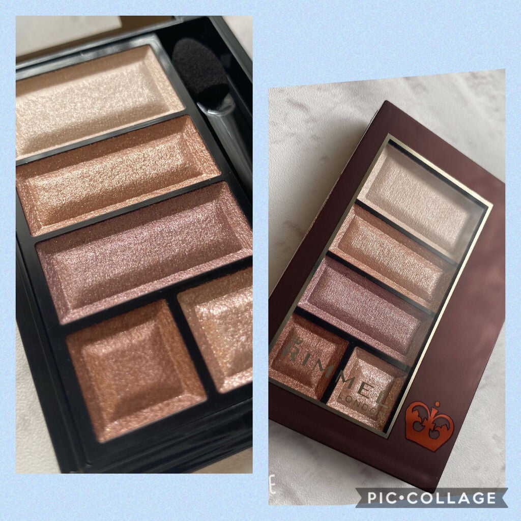 ショコラスウィート アイズ/リンメル ロンドン/アイシャドウパレットを使ったクチコミ(3枚目)