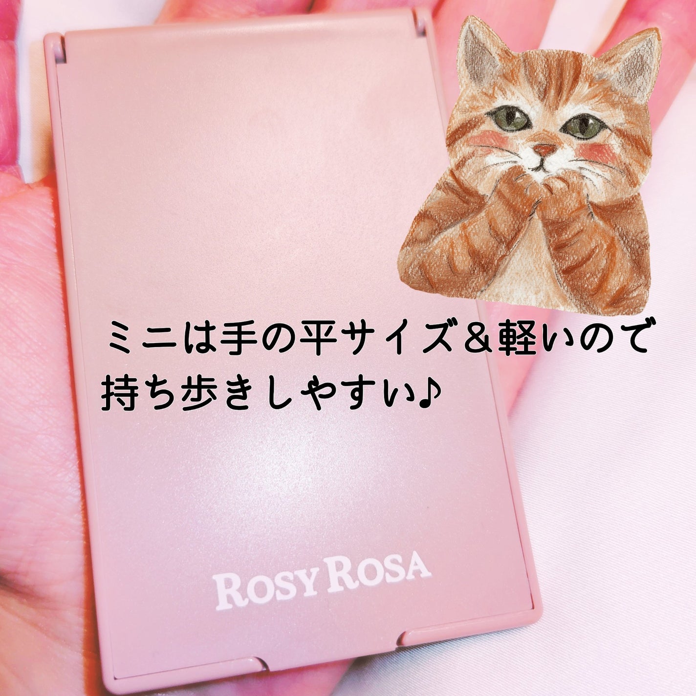 リアルックミラー/ロージーローザ/その他化粧小物を使ったクチコミ(1枚目)