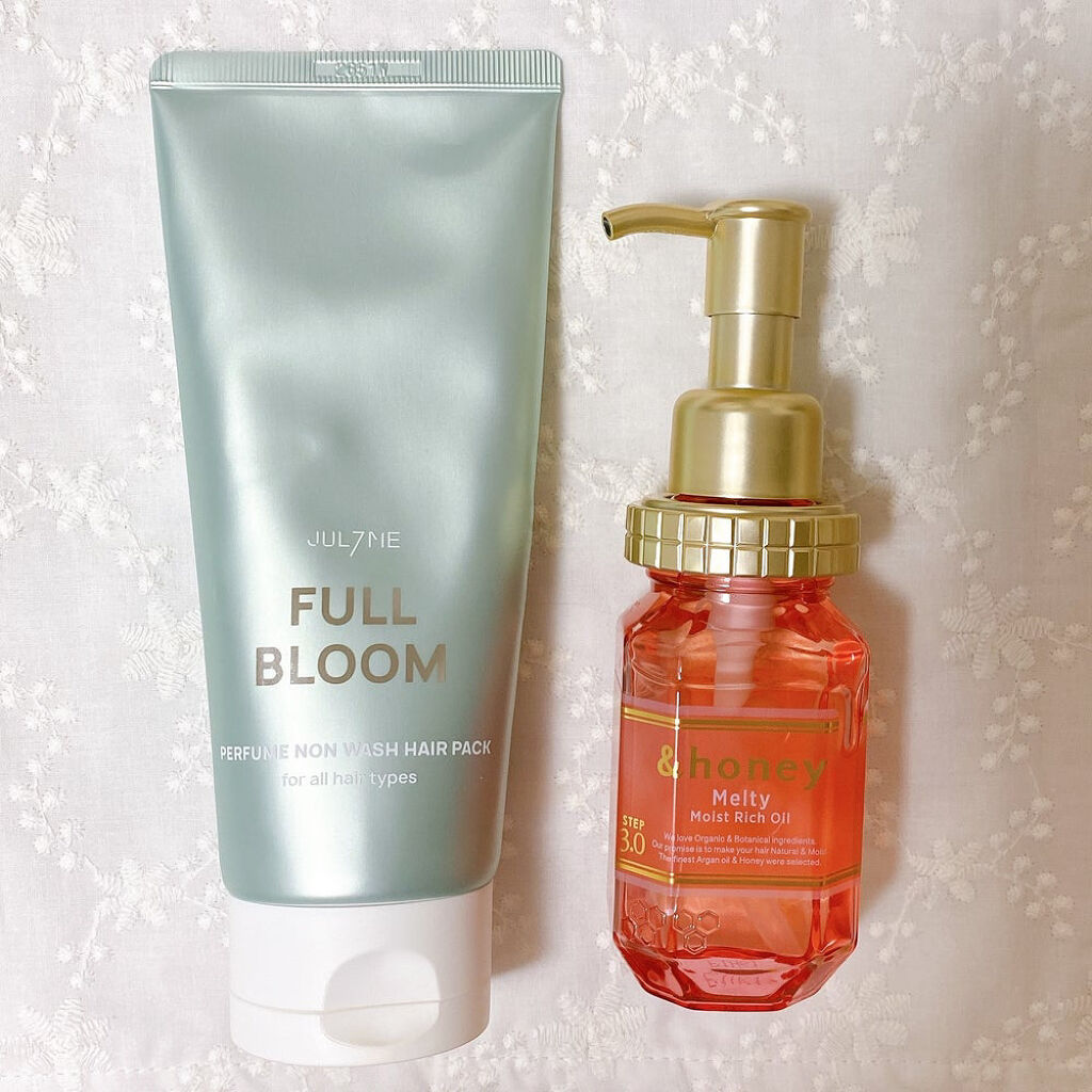 パフュームノンウォッシュヘアパック/JUL7ME/ヘアトリートメントを使ったクチコミ（1枚目）