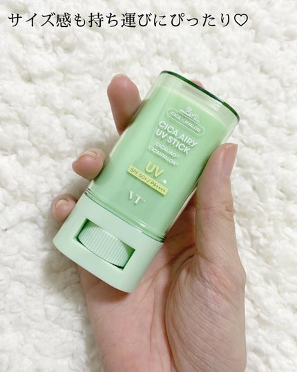CICA エアリーUVスティック/VT/日焼け止めスティックを使ったクチコミ(4枚目)