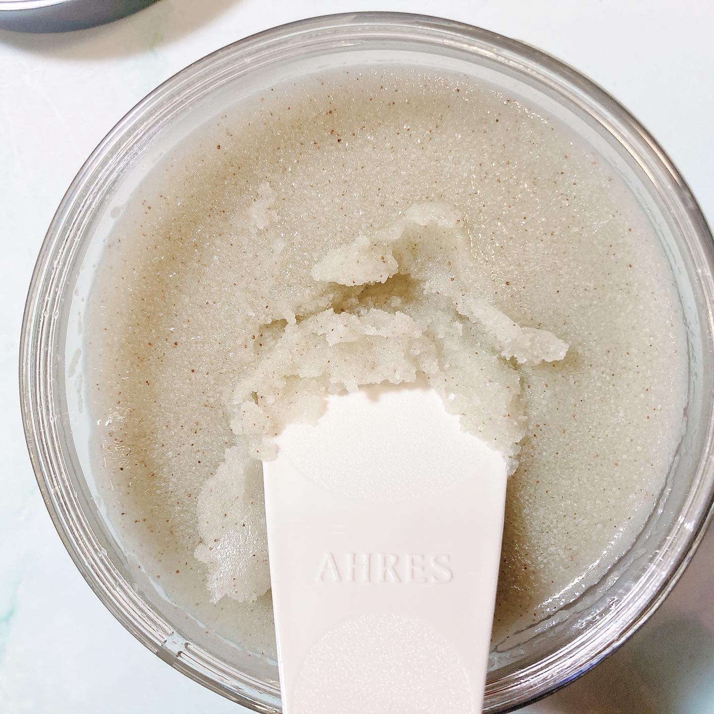 ボディスクラブ ブラッシャー クリア/アーレス/ボディスクラブを使ったクチコミ（3枚目）