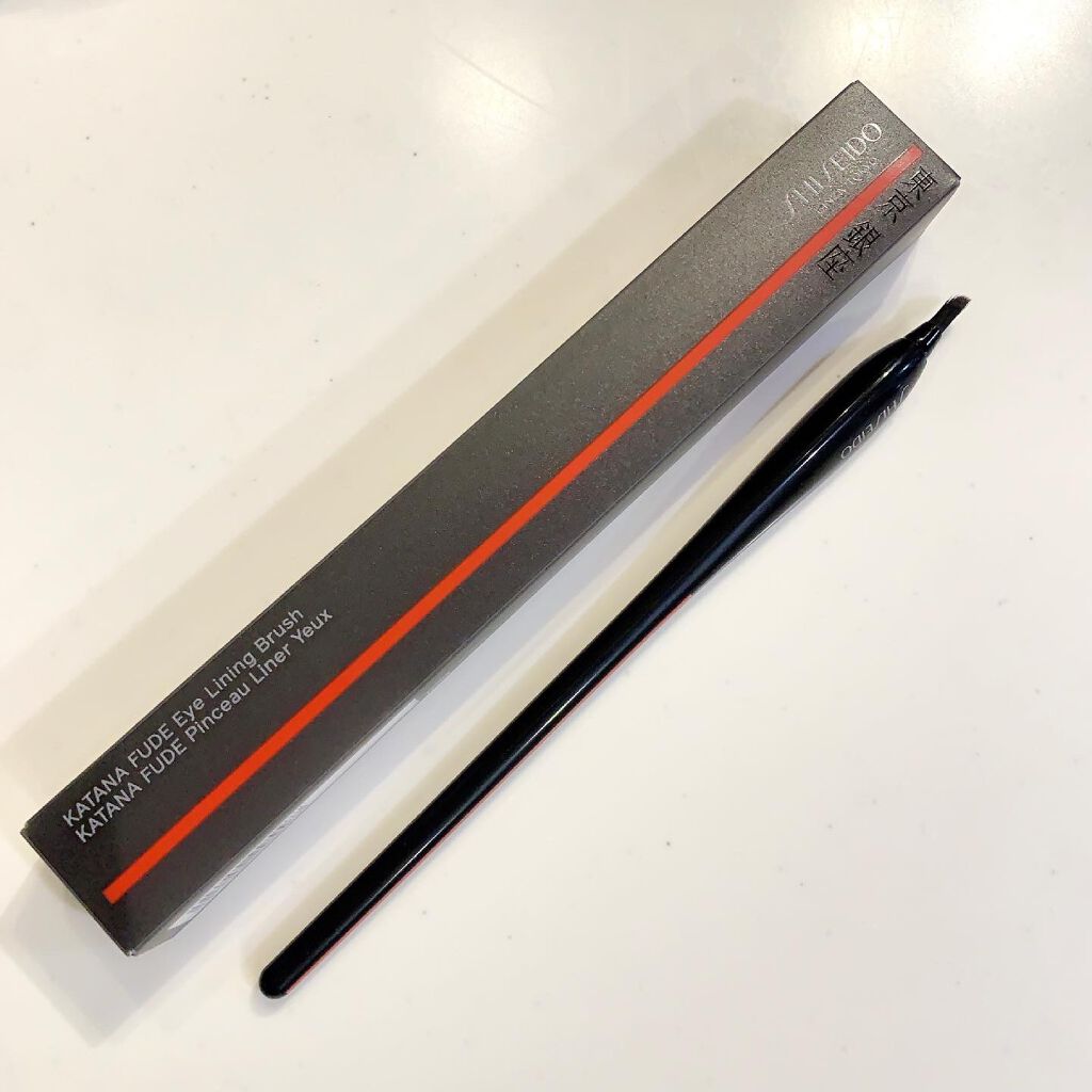 KATANA FUDE アイ ライニング ブラシ/SHISEIDO/メイクブラシを使ったクチコミ（2枚目）