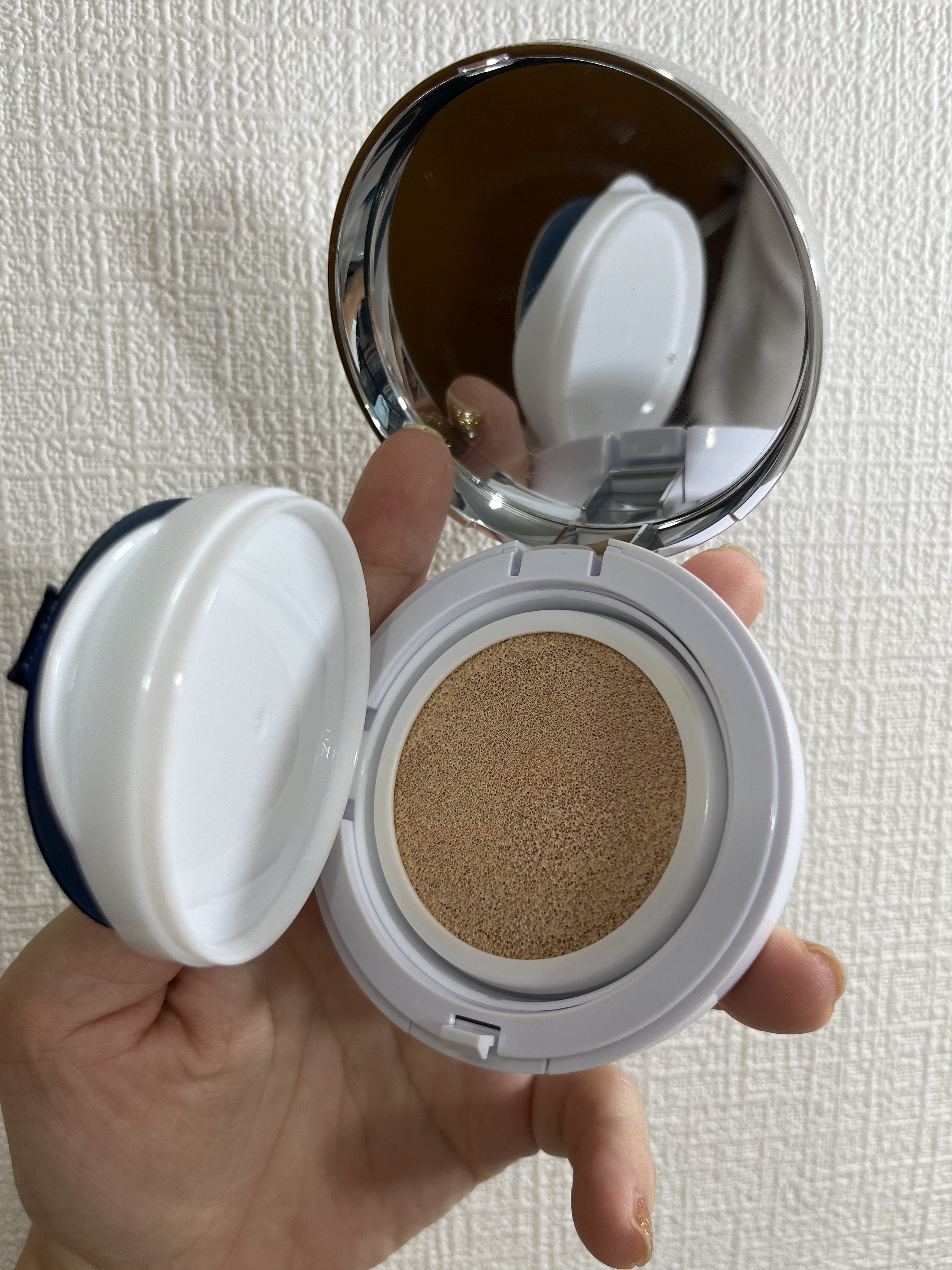 M クッションファンデーション(マット) No.21/MISSHA/クッションファンデーションを使ったクチコミ（3枚目）