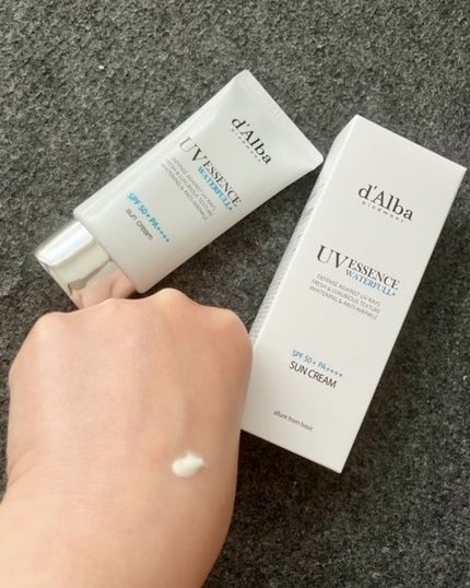 ダルバ ウォータフル エッセンス サンクリーム/ダルバ/日焼け止めクリームを使ったクチコミ(3枚目)