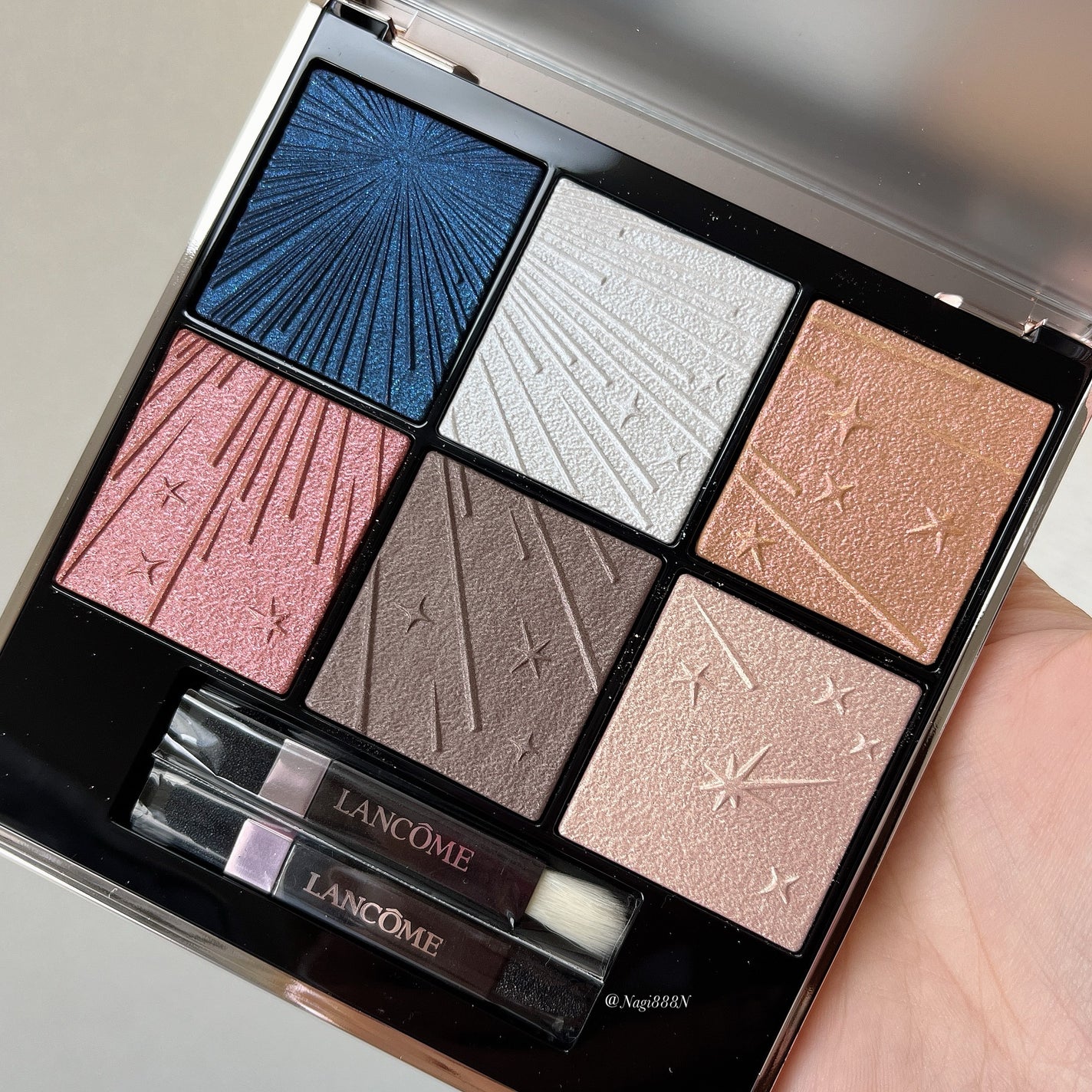 試してみた】セレスティアル ローズ パレット LANCOMEのリアル 試してみた】セレスティアル ローズ パレット LANCOMEのリアル