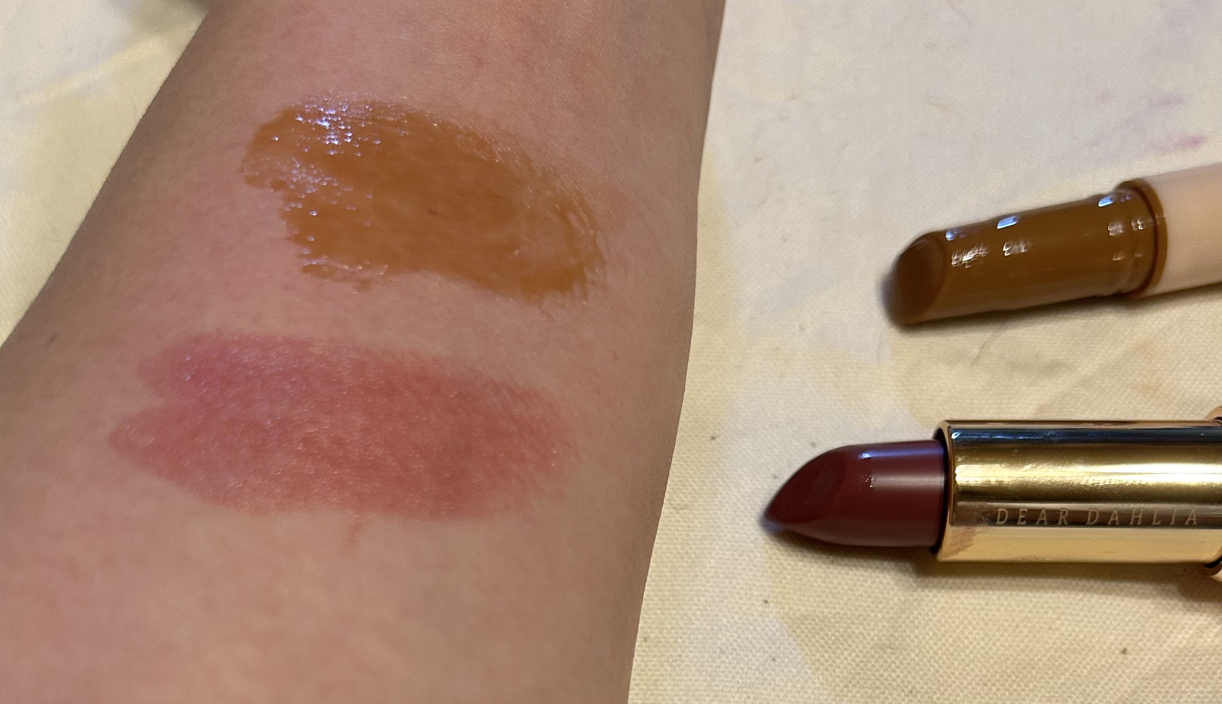 リップ パラダイスセンシュアルリップグロウ G101 ダイアナ/DEAR DAHLIA/口紅を使ったクチコミ（1枚目）