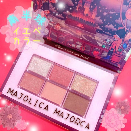 ナイストゥミーチュートランク/MAJOLICA MAJORCA/アイシャドウパレットを使ったクチコミ(1枚目)