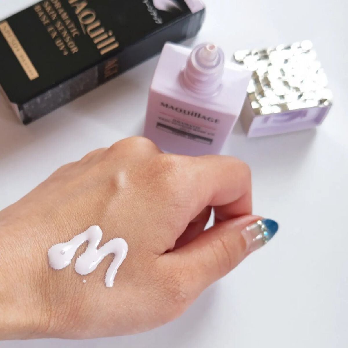 ドラマティックスキンセンサーベース EX UV+/マキアージュ/化粧下地を使ったクチコミ(4枚目)