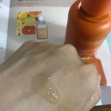 lovepate on LIPS 「Toveganオレンジオアシスセラム(ビタオレセラム)夏の紫外..」(5枚目)