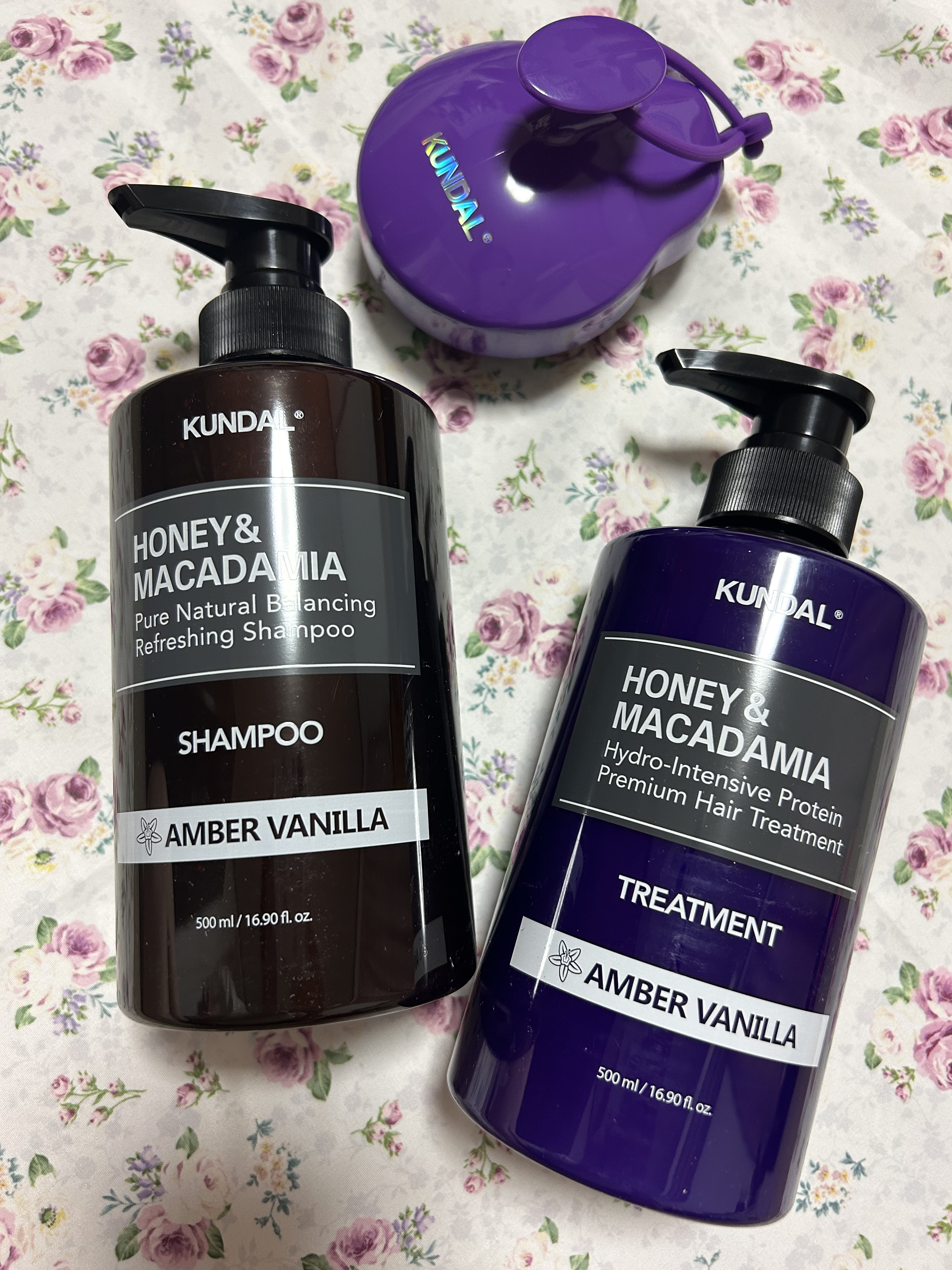 プロテイントリートメント 24.アンバーバニラ Amber Vanilla/KUNDAL/コンディショナー単品を使ったクチコミ（1枚目）