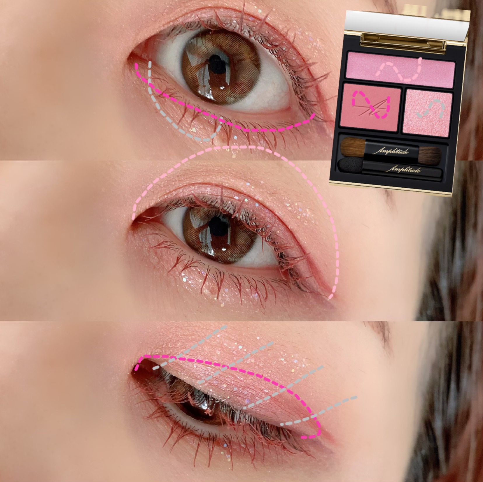 コンスピキュアス モノチークス/Amplitude/パウダーチークを使ったクチコミ（2枚目）