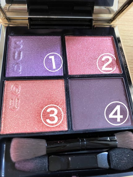 シグニチャー カラー アイズ/SUQQU/アイシャドウパレットを使ったクチコミ(3枚目)