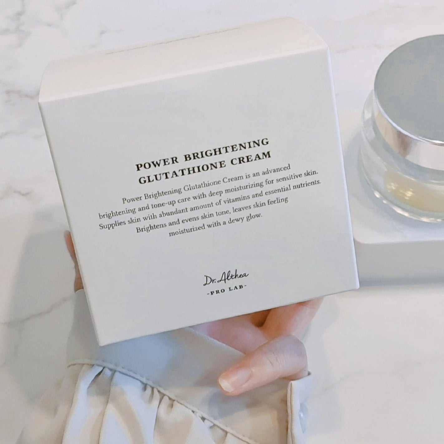 パワーブライトニング グルタチオンクリーム/Dr.Althea/フェイスクリームを使ったクチコミ(2枚目)