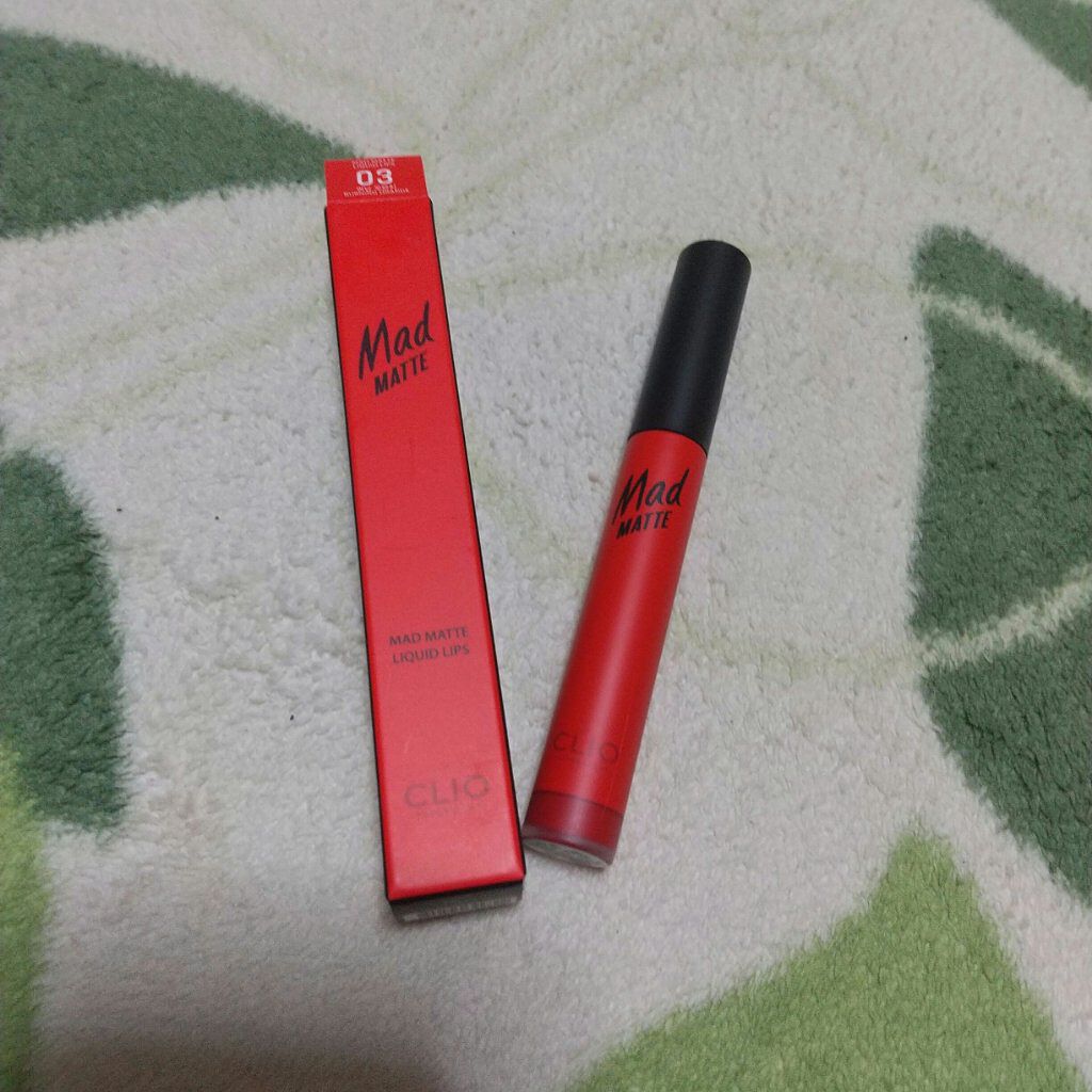 マッドマットリキッドリップ/CLIO/口紅を使ったクチコミ(1枚目)