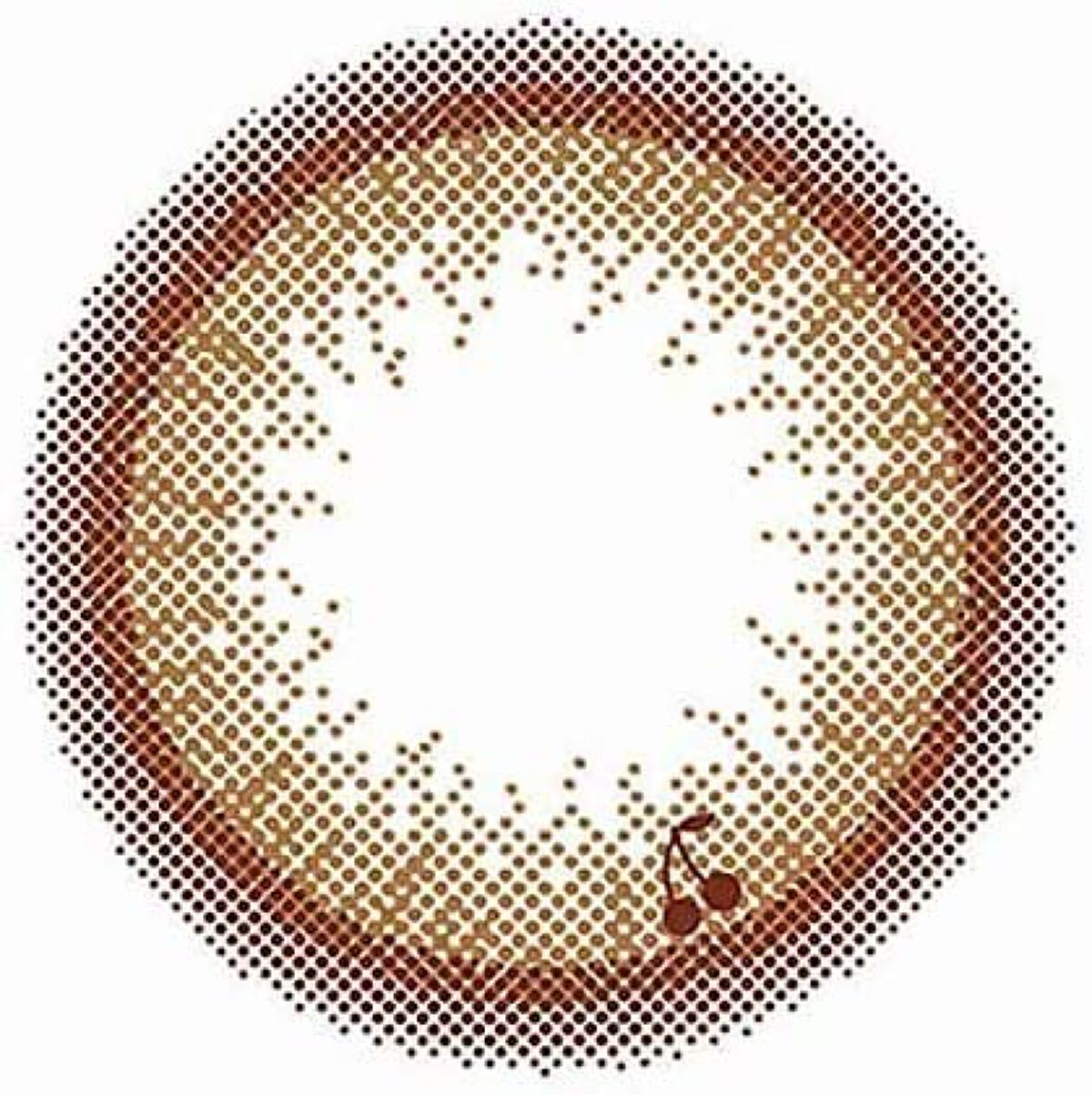 フラワーアイズ ワンデー クロッシェ プリムラブラウン