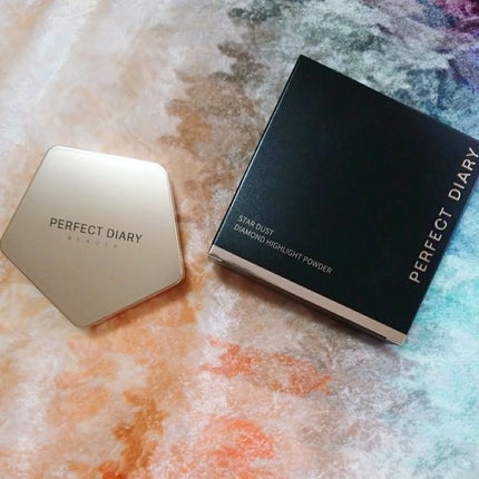 スターダストダイヤモンドハイライトパウダー/PERFECT DIARY/パウダーハイライトを使ったクチコミ(7枚目)
