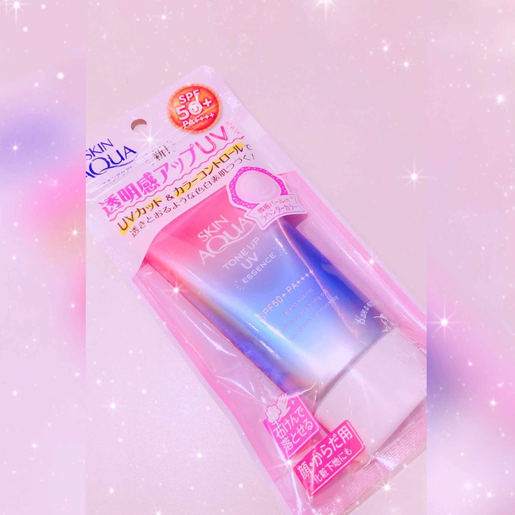 スキンアクア トーンアップUVエッセンス/スキンアクア/日焼け止めクリームを使ったクチコミ(1枚目)