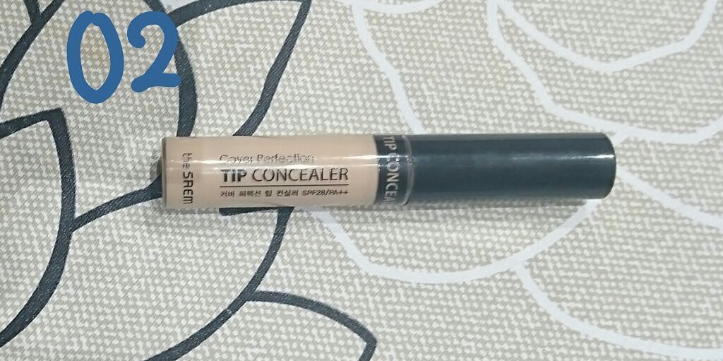 カバーパーフェクション チップコンシーラー/the SAEM/リキッドコンシーラーを使ったクチコミ（1枚目）