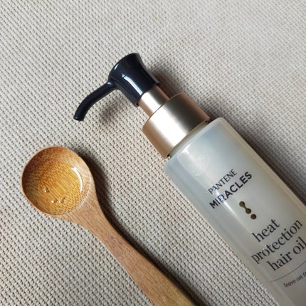 ヒートプロテクション ヘアオイル(洗い流さないトリートメント)/パンテーン/アウトバストリートメントを使ったクチコミ(2枚目)