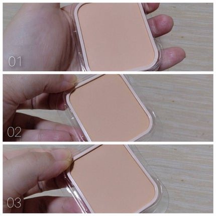 パウダーファンデーション/media luxe/パウダーファンデーションを使ったクチコミ(2枚目)