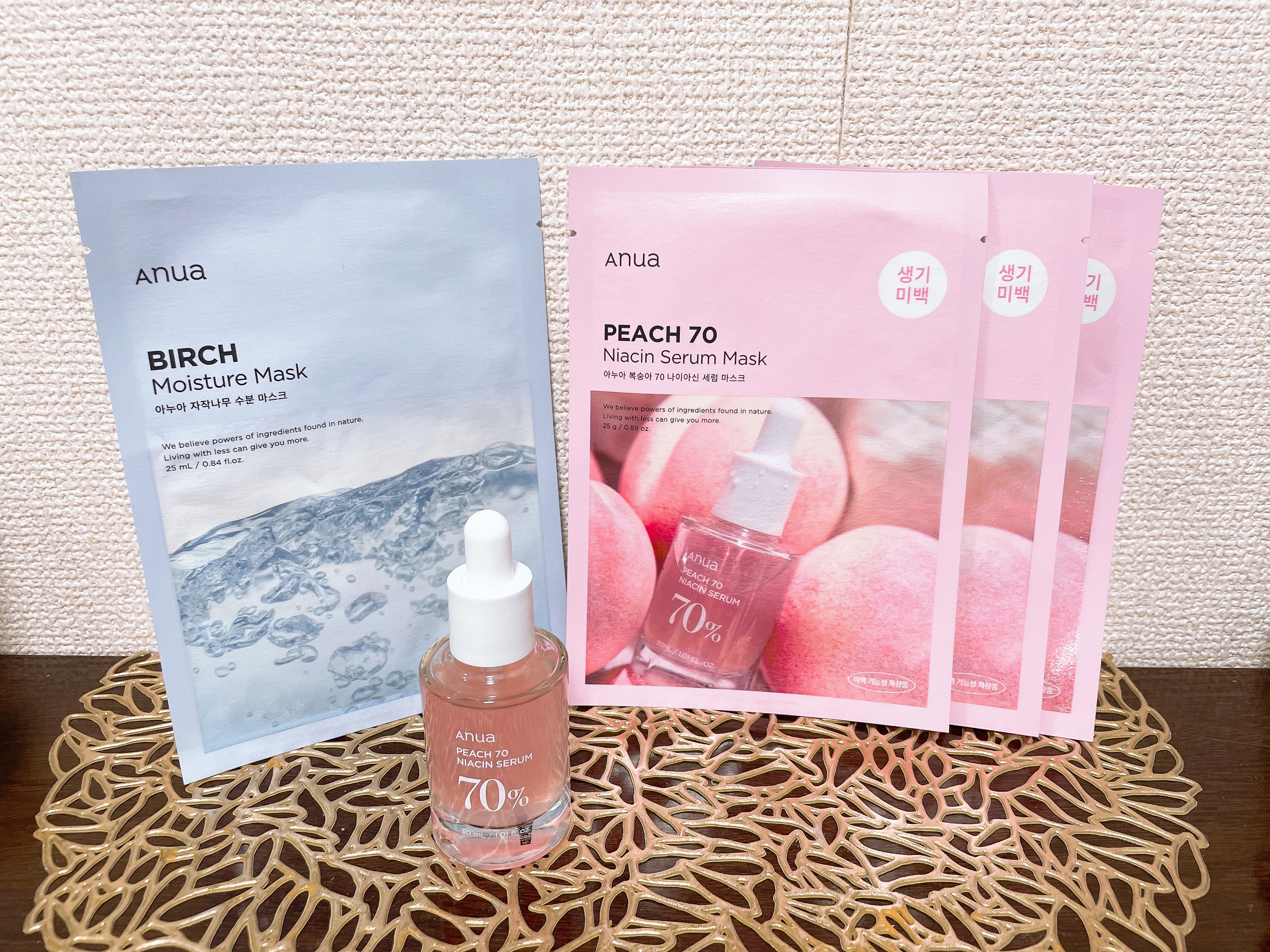 桃70%ナイアシンセラム/Anua/美容液を使ったクチコミ（1枚目）