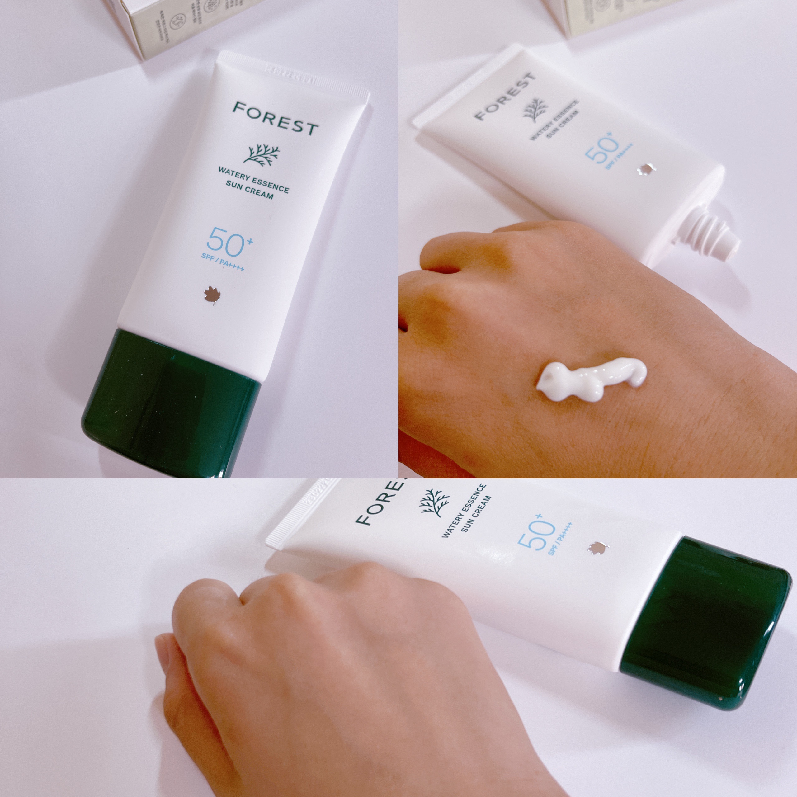 フォレスト マイルドカーミングサンクリーム/FoRest by Greenfinger/日焼け止めクリームを使ったクチコミ（2枚目）