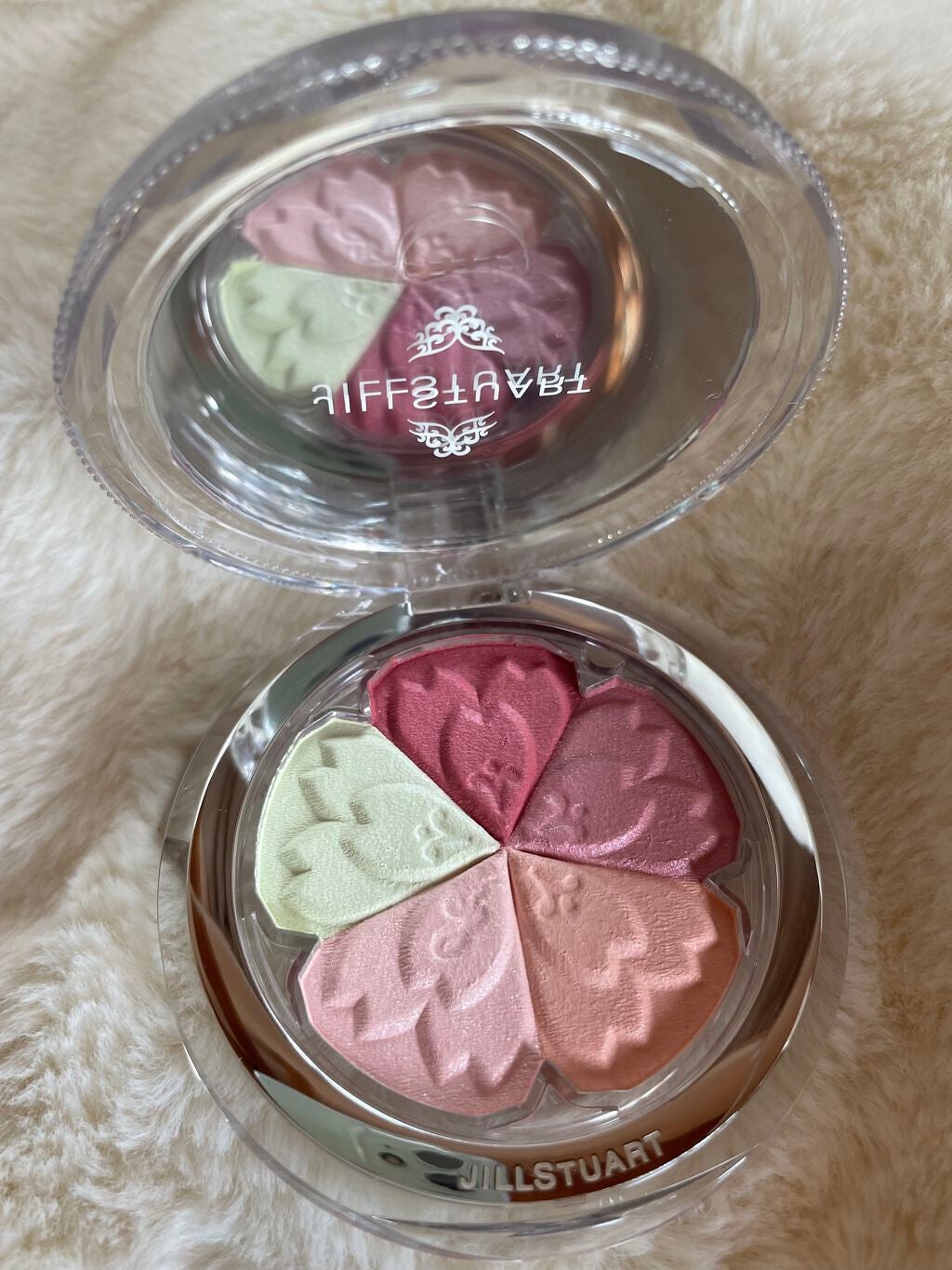 サクラブーケ ブルーム ミックスブラッシュ コンパクト/JILL STUART/パウダーチークを使ったクチコミ(2枚目)