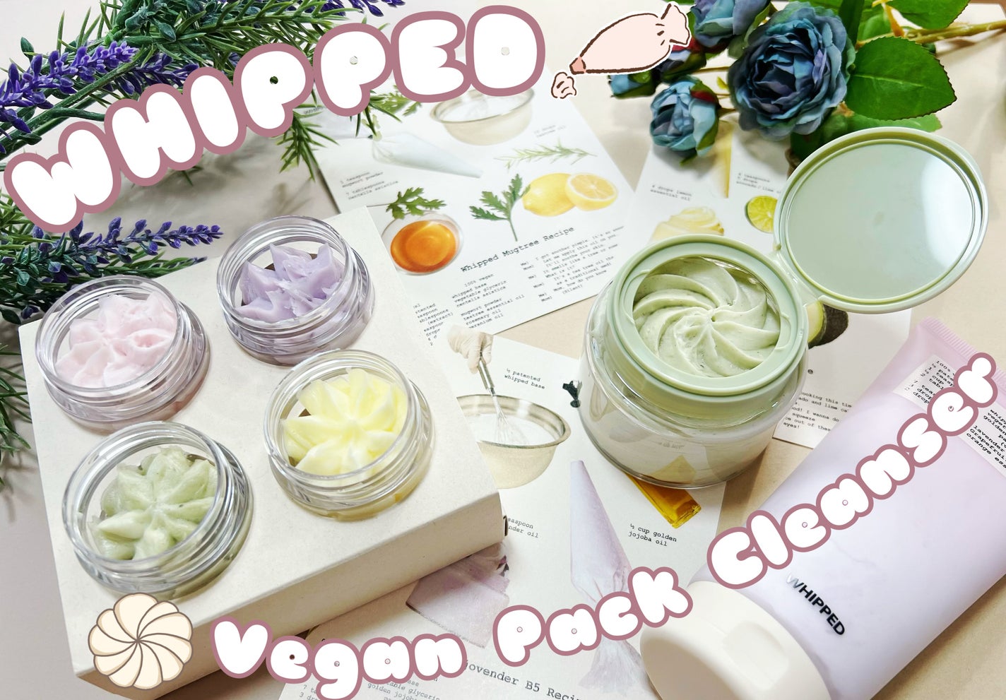 ホイップドヴィーガンパッククレンザーディスカバリーキット/WHIPPED/スキンケアキットを使ったクチコミ(1枚目)