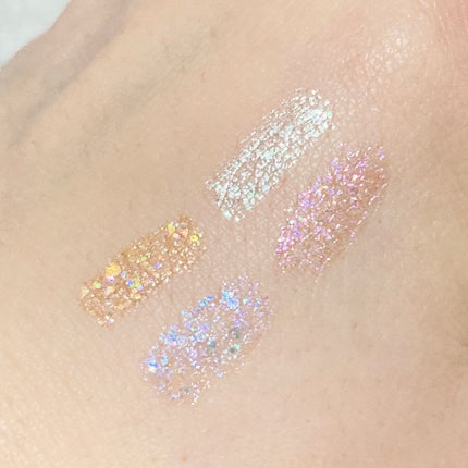 リキッド グリッター シャドウ/rom&nd/グリッターを使ったクチコミ(5枚目)