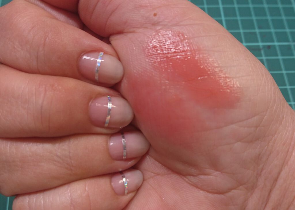 メルティールミナスルージュ（ティントタイプ）/キャンメイク/リップティントを使ったクチコミ（2枚目）