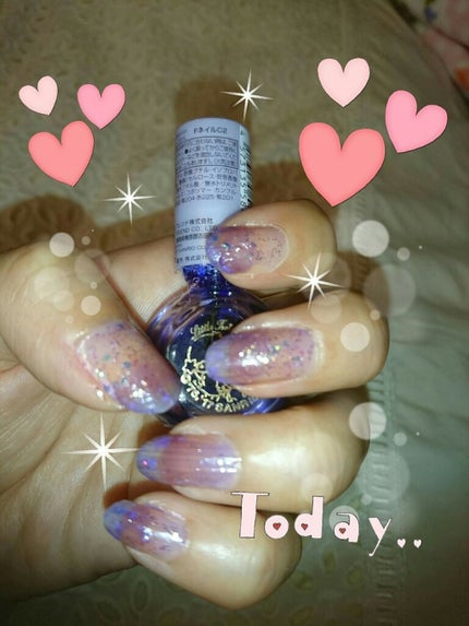 サンリオネイル/DAISO/マニキュアを使ったクチコミ(1枚目)