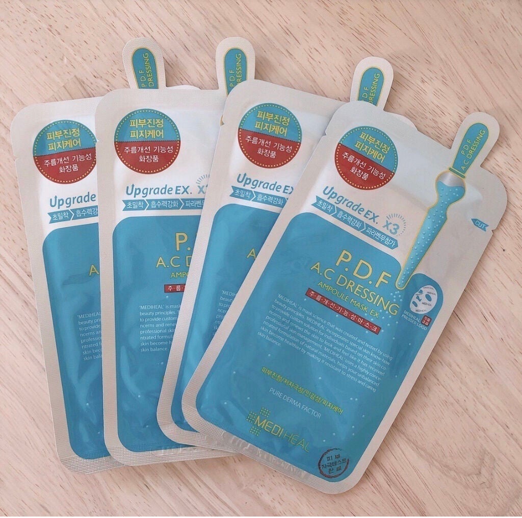 N.M.FアクアアンプルマスクJEX/MEDIHEAL/シートマスク・パックを使ったクチコミ(3枚目)