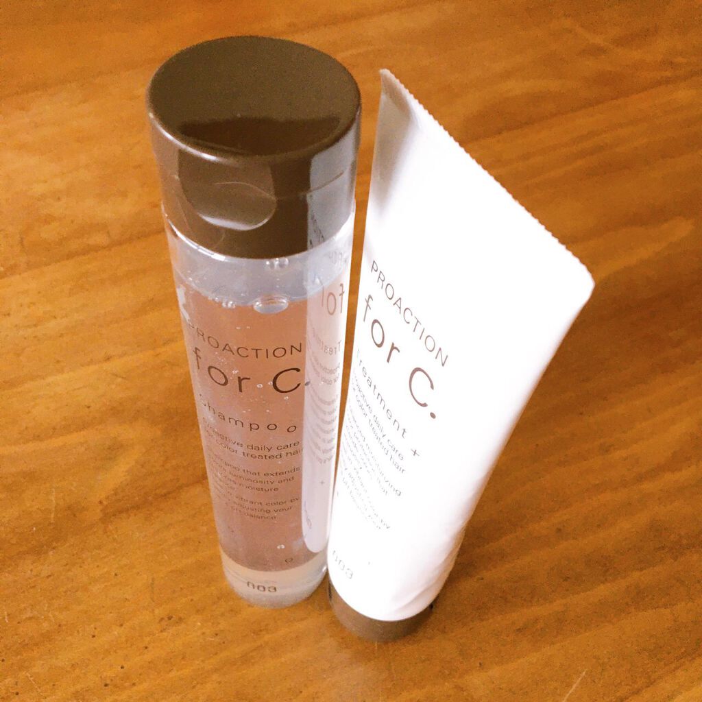 フォーシートリートメント/PROACTION ForC./洗い流すヘアトリートメントを使ったクチコミ(1枚目)