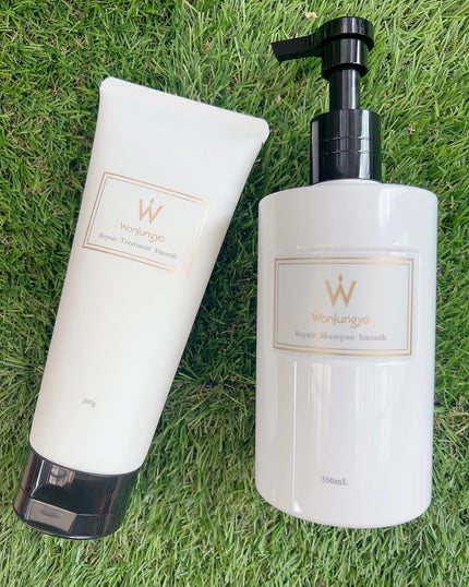 ウォンジョンヨ リペアシャンプー スムース/リペアトリートメント スムース/Wonjungyo/市販シャンプーを使ったクチコミ(1枚目)