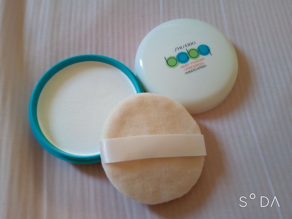 資生堂ベビーパウダー(プレスド)/ベビー/ボディパウダーを使ったクチコミ(2枚目)