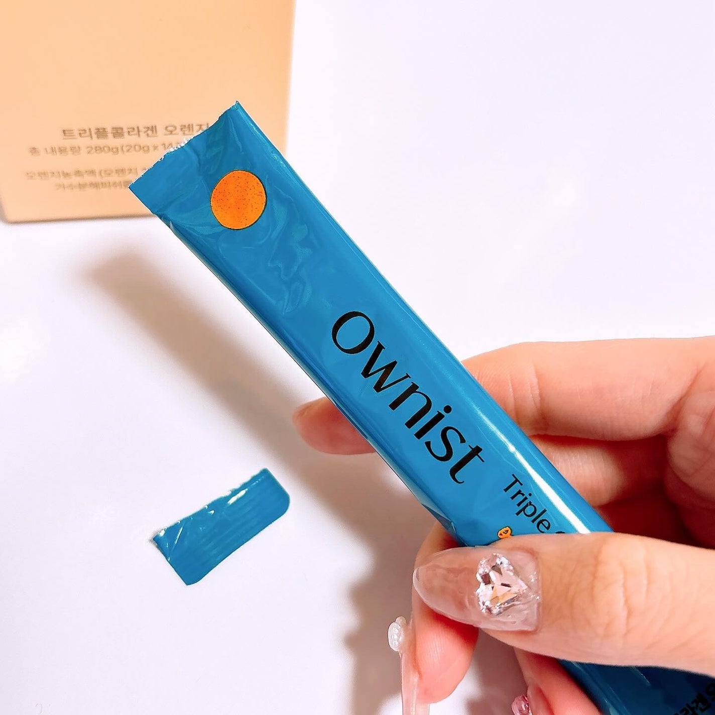 トリプルコラーゲン オレンジ/Ownist/美容サプリメントを使ったクチコミ(3枚目)