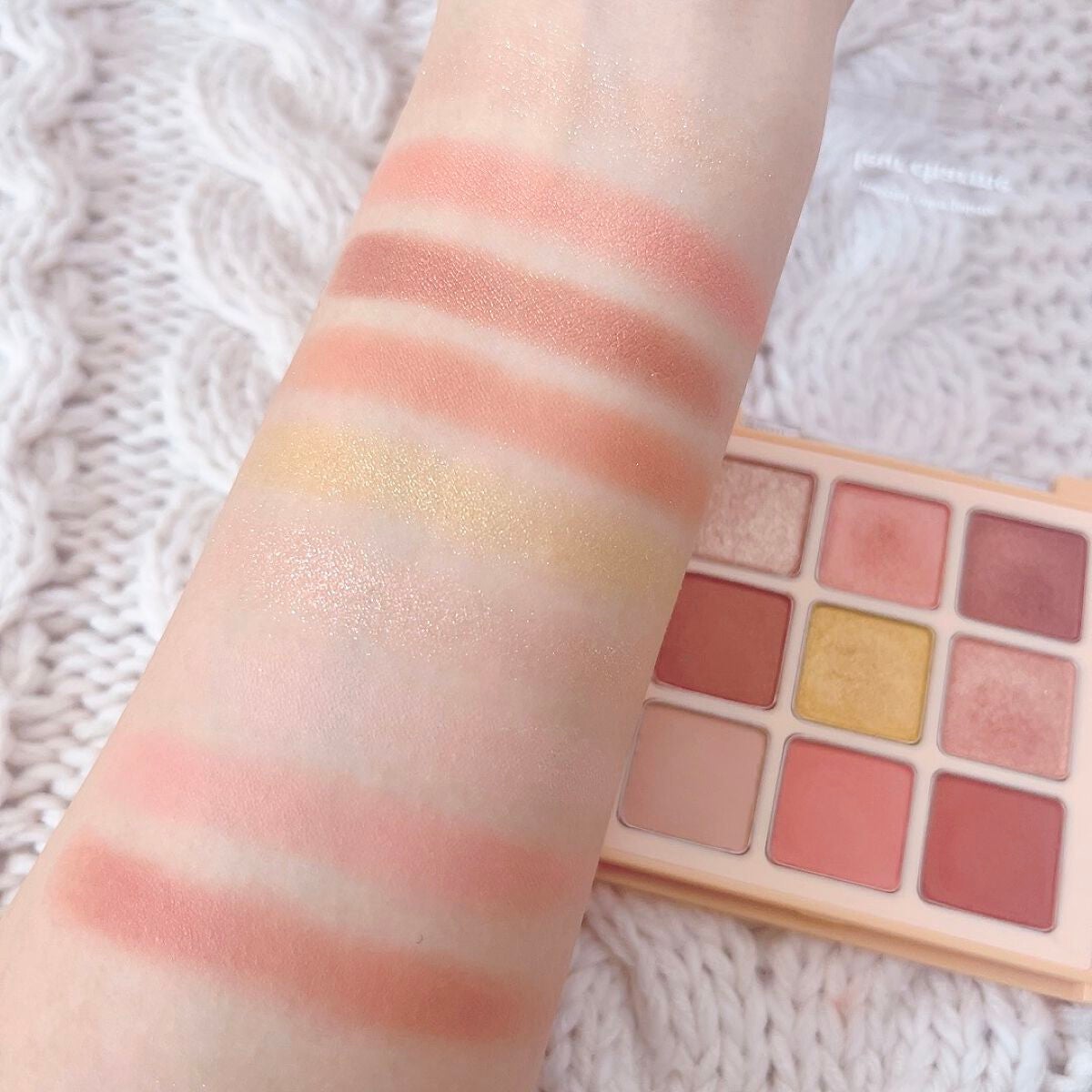 マテリアルカラーパレット/leur charme/アイシャドウパレットを使ったクチコミ(5枚目)